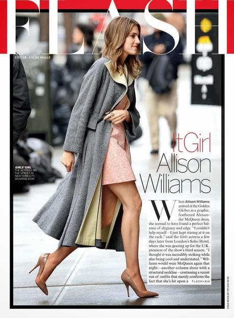 Allison Williams - Vogue Magazine US March 2014