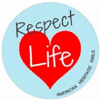 AHG respect life merit badge