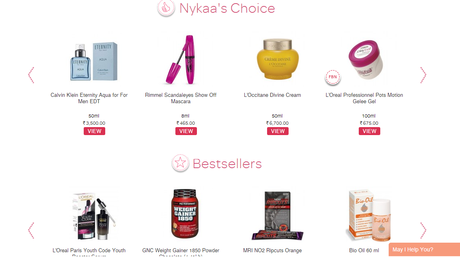 Nykaa.com ~ Shopping Experience and Haul