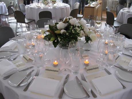 White table setting