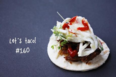 Pulled beef tacos with apple & fennel coleslaw #160