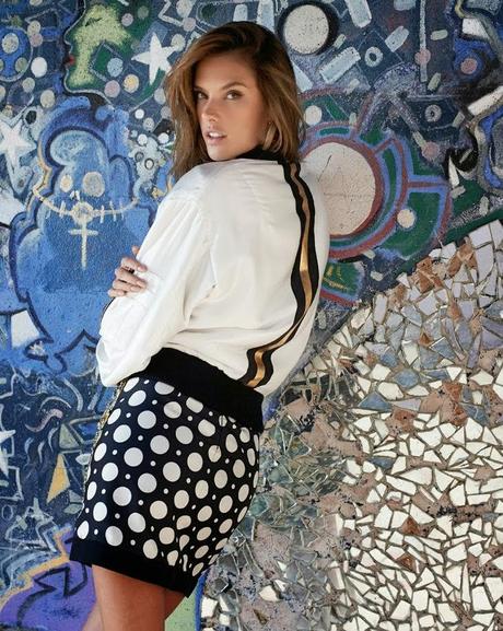 Alessandra Ambrosio for S Moda February 2014