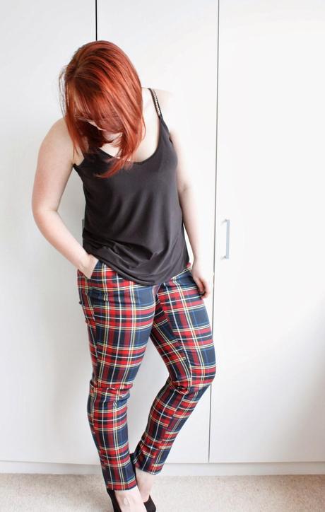 Outfit - I bought the Tartan trousers!