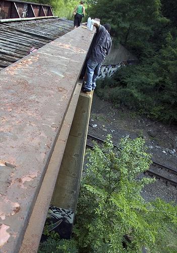 Indiana SLuGS on the Bridge of Doom