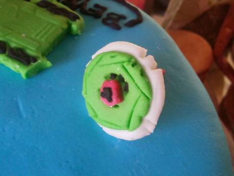 Teenagers and Obsessions-My first Fondant Beyblade and it spins...