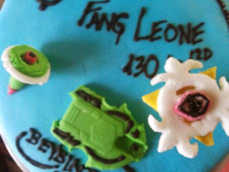 Teenagers and Obsessions-My first Fondant Beyblade and it spins...