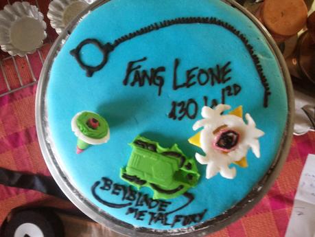 Teenagers and Obsessions-My first Fondant Beyblade and it spins...