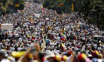 Protest against Maduro government in Caracas