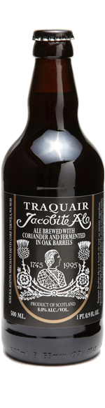 Traquair Jacobite Ale bottle