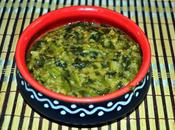 Arachu Vitta keerai(Greens Cooked with Coconut Paste)