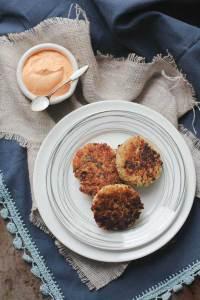 Gluten free menu plan: February 23-March 1, 2013 crispy_quinoa_cakes_with_roasted_red_pepper_cashew_cream