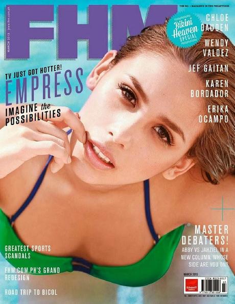 Empress Schuck - FHM Magazine Philippines March 2013