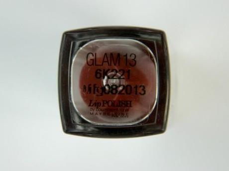 Maybelline Lip Polish Glam 13 Review