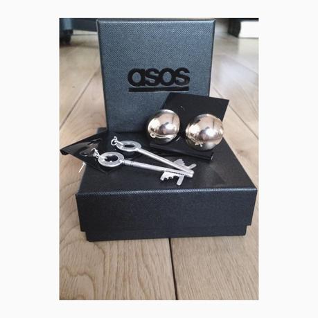 ASOS Key Earrings ASOS Gold Large Ball Stud Earrings