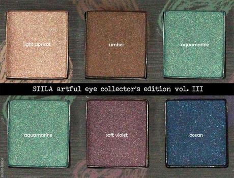 Silky Jewel Tones in the Stila Artful Eye Collector's Edition Palette Vol. III