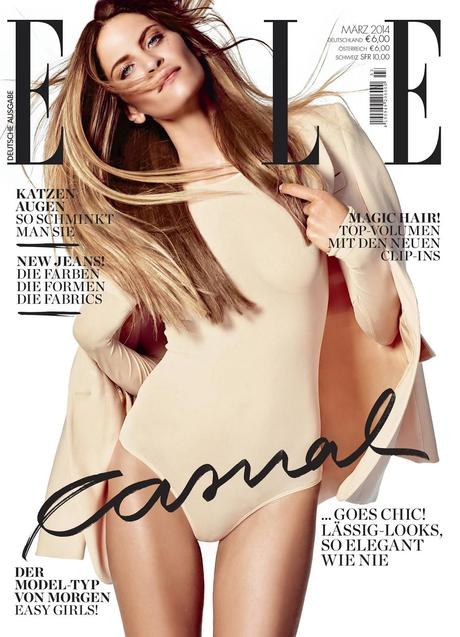 Frankie Rayder - Elle Germany March 2014