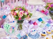 Perfectly Sweet's Pastel Geometric Wedding Table Darling Affair.