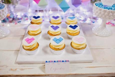 Perfectly Sweet's Pastel Geometric Wedding Table At A Darling Affair.