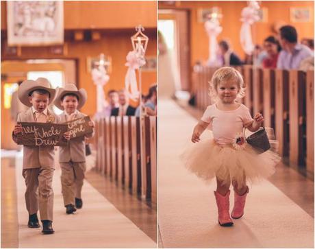 Flower girls and ring bearers