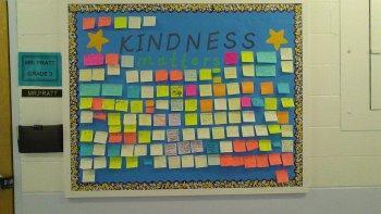 Kindness matters bulletin board