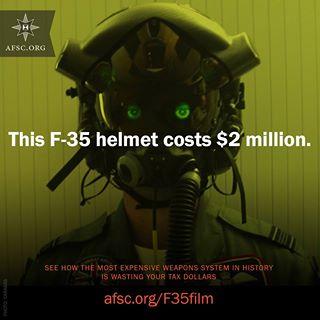 Like this post if you agree that you'd rather see your tax dollars go elsewhere! Please help us with this F35-spending public awareness effort by watching & sharing this new short video at  http://www.afsc.org/F35film  #FederalBudget #MilitarySpending