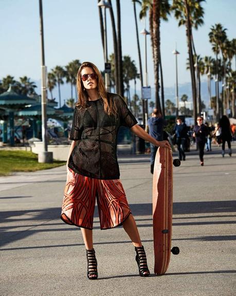 Alessandra Ambrosio for S Moda Shoot by Eric Guillemain