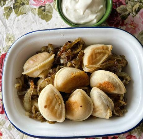 Oven Roasted Pierogies Oven Roasted Pierogies