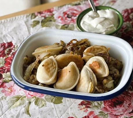 Oven Roasted Pierogies Oven Roasted Pierogies