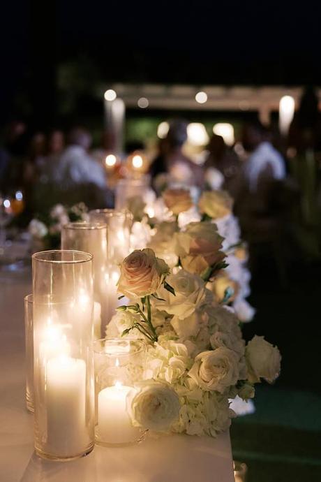 Elegant greek island inspired wedding with bougainvillea | Thalia & Yiannis Elegant Greek Island Inspired Wedding Bougainvillea