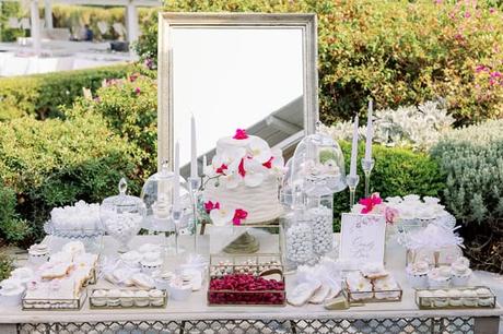 Elegant greek island inspired wedding with bougainvillea | Thalia & Yiannis Elegant Greek Island Inspired Wedding Bougainvillea