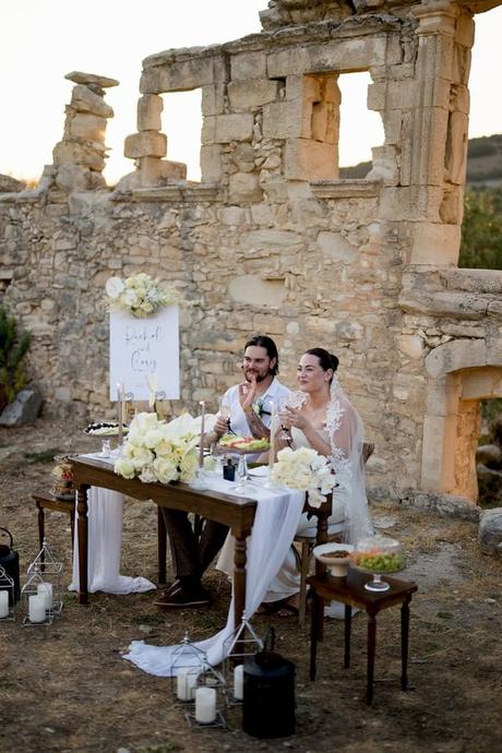 Lovely intimate summer wedding in Chania | Cory & Rachel Lovely Intimate Summer Wedding Chania