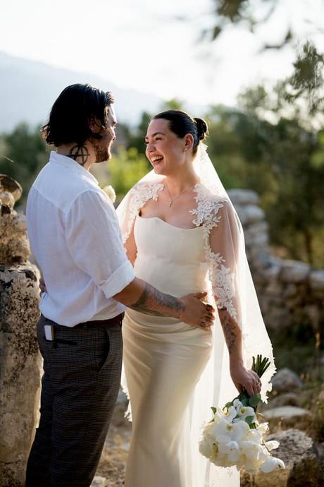 Lovely intimate summer wedding in Chania | Cory & Rachel Lovely Intimate Summer Wedding Chania