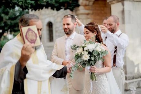Rustic chic wedding in Crete with elegant white blooms | Ashleigh & James Rustic Chic Wedding Crete With Elegant White Blooms