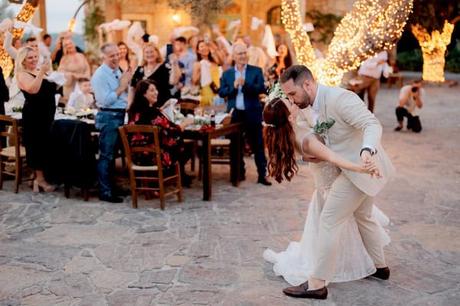 Rustic chic wedding in Crete with elegant white blooms | Ashleigh & James Rustic Chic Wedding Crete With Elegant White Blooms
