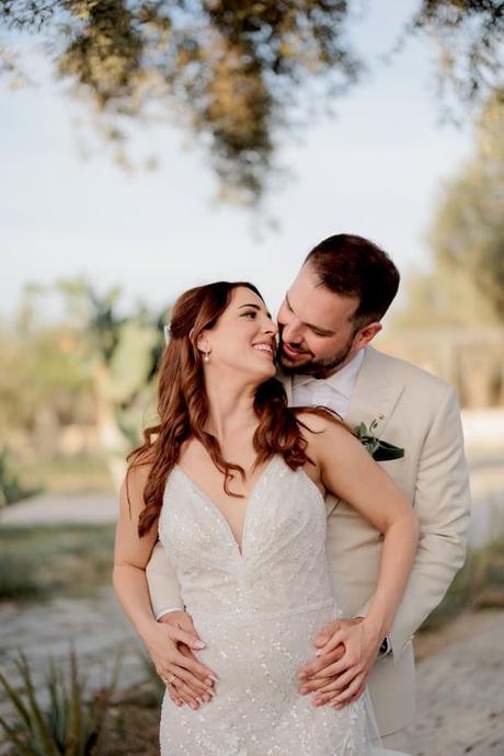 Rustic chic wedding in Crete with elegant white blooms | Ashleigh & James Rustic Chic Wedding Crete With Elegant White Blooms
