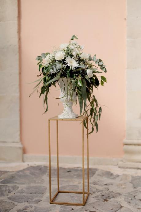 Rustic chic wedding in Crete with elegant white blooms | Ashleigh & James Rustic Chic Wedding Crete With Elegant White Blooms A
