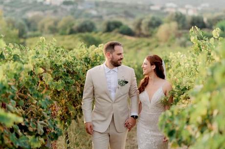 Rustic chic wedding in Crete with elegant white blooms | Ashleigh & James Rustic Chic Wedding Crete With Elegant White Blooms