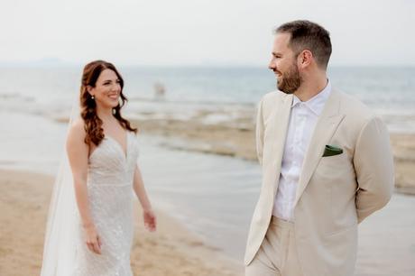 Rustic chic wedding in Crete with elegant white blooms | Ashleigh & James Rustic Chic Wedding Crete With Elegant White Blooms