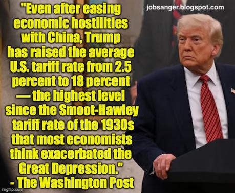 The Average Tariff On Imports Has Gone From 2.5% To 18% The Average Tariff On Imports Has Gone From 2.5% To 18%