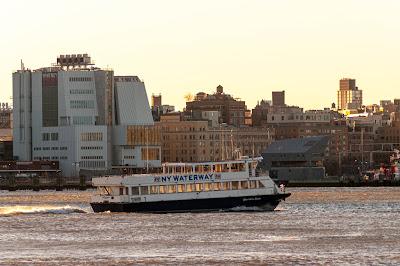 Two boats on the Hudson River