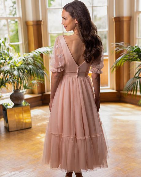 21 Wedding Guest Dresses Summer to Try Now wedding guest dresses summer blush simple with sleeves true bride