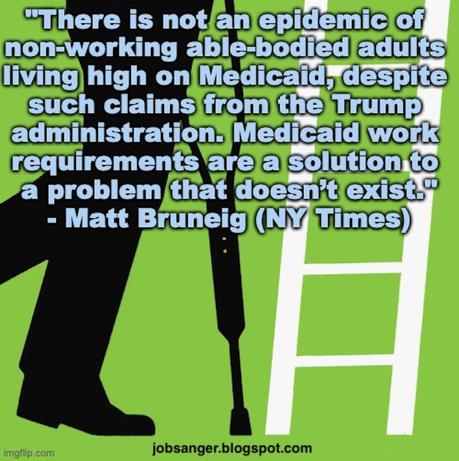 Medicaid Work Requirement Is A Solution For A Problem That Doesn't Exist