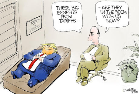 Trump's Imaginary Tariff Benefits