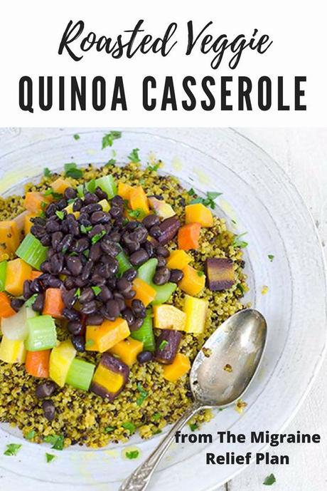 Gluten-Free Roasted Veggie Quinoa Casserole