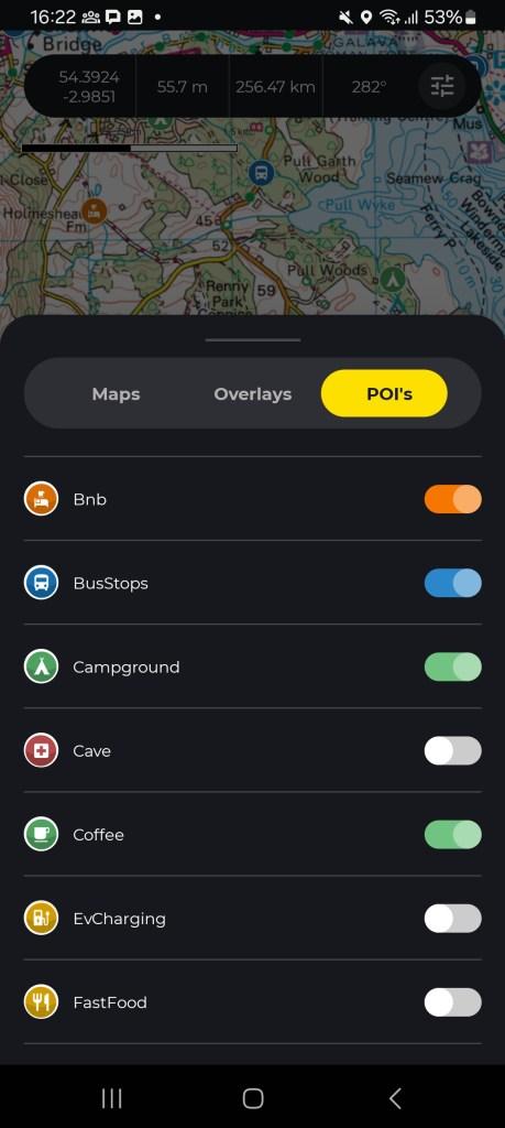 POIs, Quick actions and more! POIs, Quick actions and more!