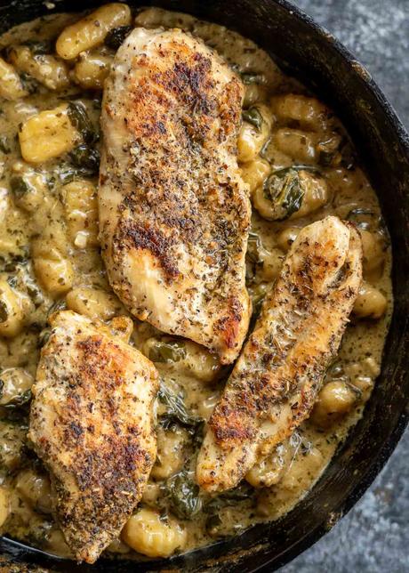 Pesto Chicken Gnocchi Pesto Chicken Gnocchi