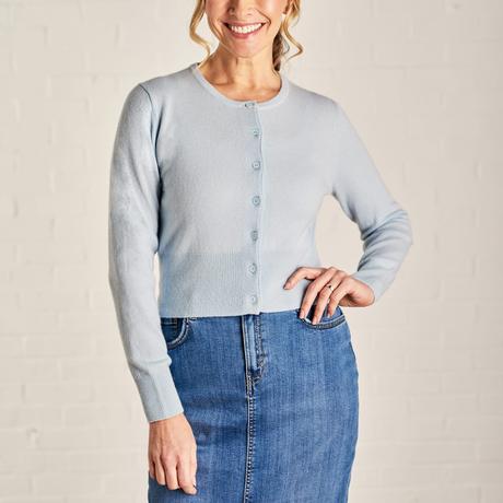 cropped sweater cardigan