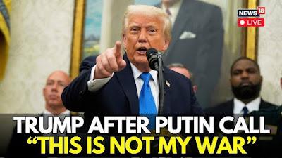 After Two-hour Phone Call Which Putin Shows Little Trump, U.S. President Appears Head Exit with 