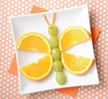 Fruity Butterfly Pancakes Fruity Butterfly Pancakes