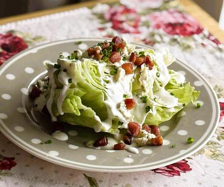 Iceberg Wedge with Blue Cheese & Bacon